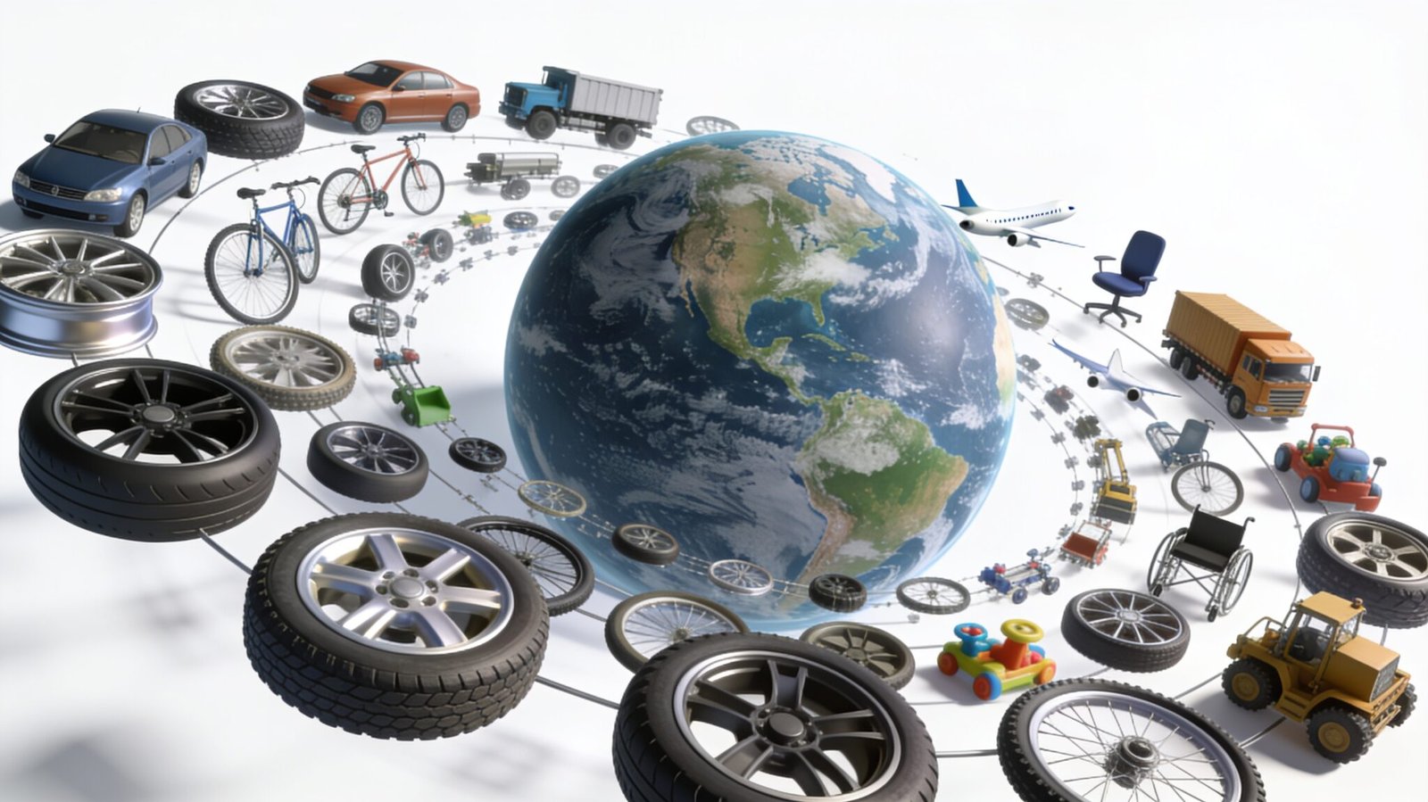 how many wheels are in the world