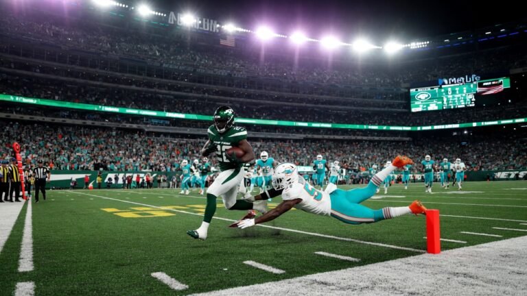 new york jets vs miami dolphins match player stats