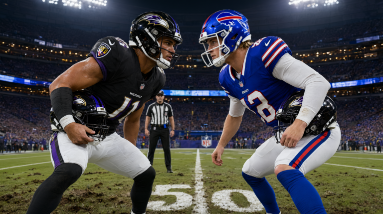 baltimore ravens vs buffalo bills match player stats