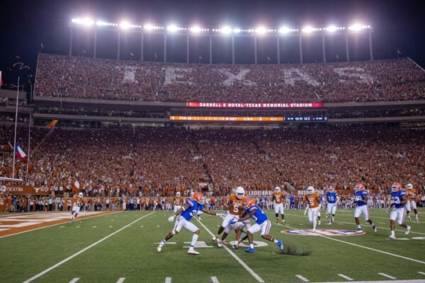 Texas Longhorns vs Florida Gators Football Match Player Stats
