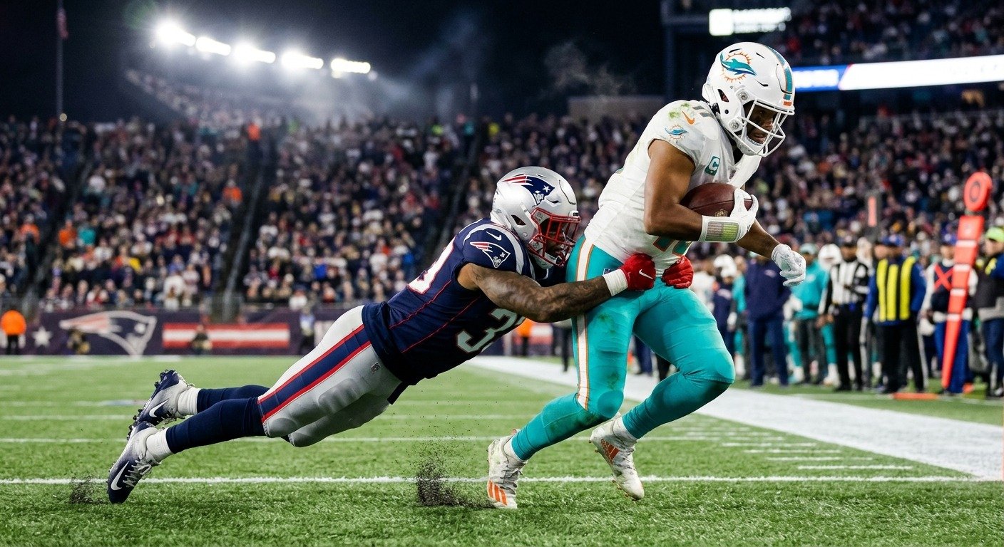 miami dolphins vs new england patriots match player stats