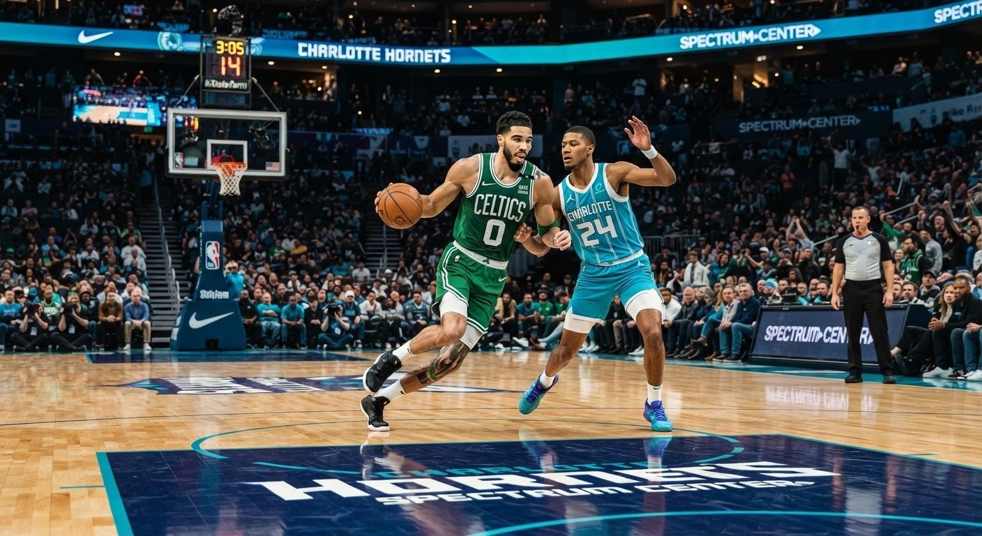 charlotte hornets vs celtics match player stats