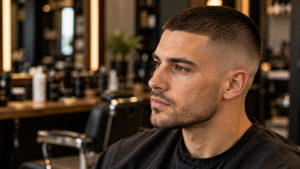 buzz cut fade